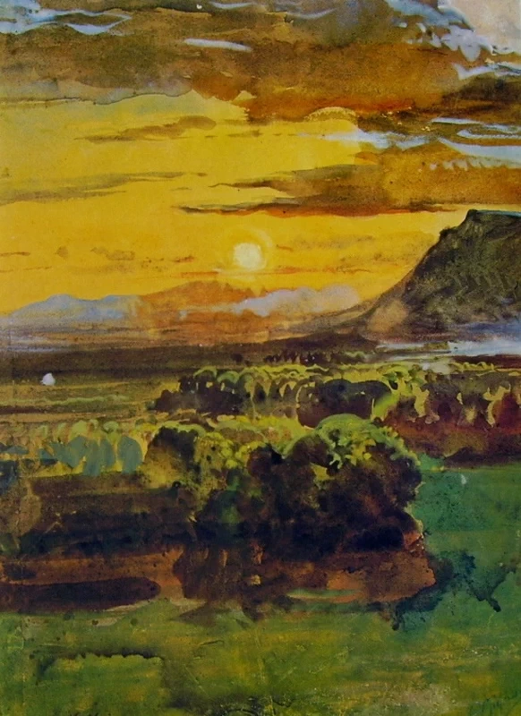 Tramonto a Caserta - Museo san Martino